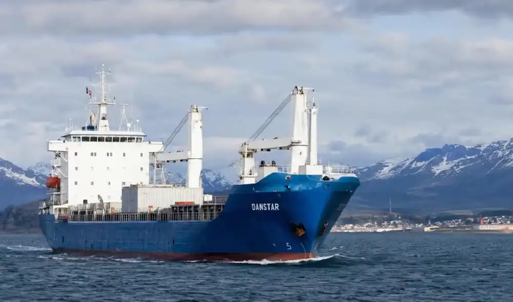 Chile teme un incidente diplomático con Argentina por el viaje del buque comercial Danstar hacia las Islas Malvinas