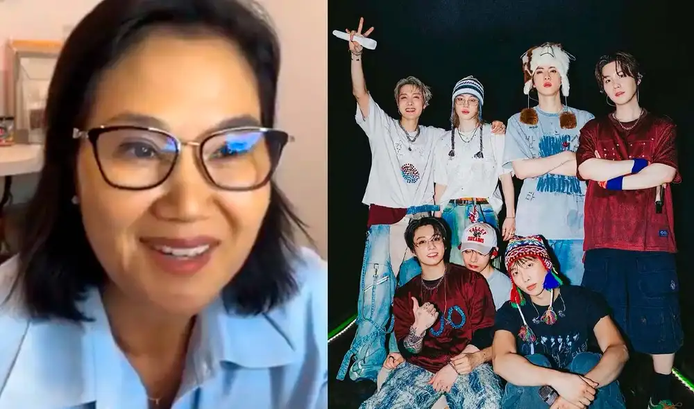 Keiko Fujimori aseguró que se aprendería un par de canciones de BTS como preparación a su llegada al Perú. Foto: Composición LR/Captura/TikTok/Instagram