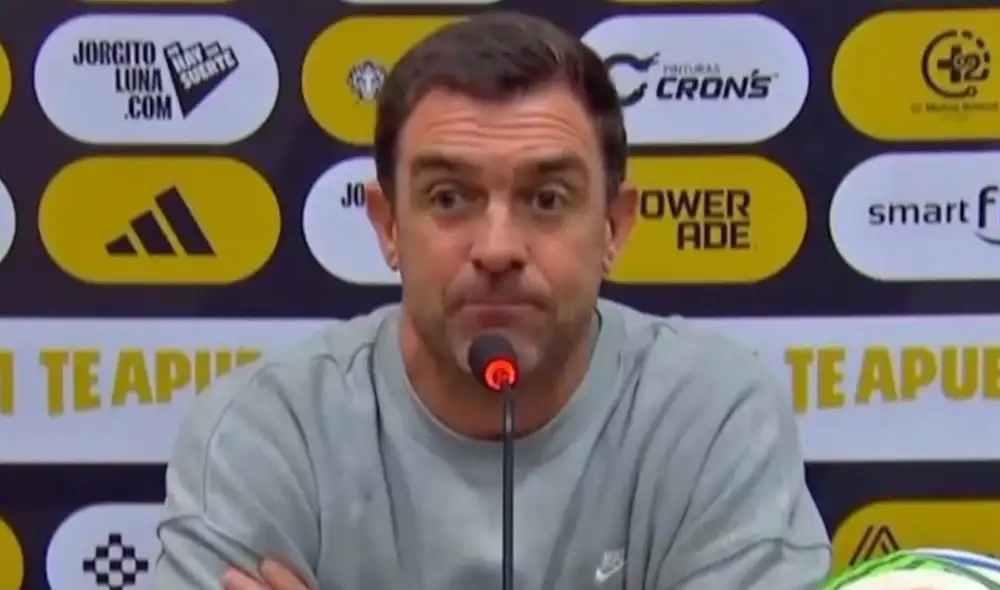 Pablo Guede criticó el accionar del VAR en el triunfo de Alianza Lima sobre Cusco FC. Foto: Liga 1 Pablo Guede criticó el accionar del VAR en el triunfo de Alianza Lima sobre Cusco FC. Foto: Liga 1