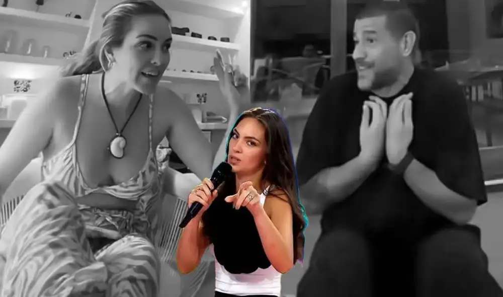 La 'discusión' entre Yaco Eskenazi y Mariana fue difundido por Natalie Vértiz.
