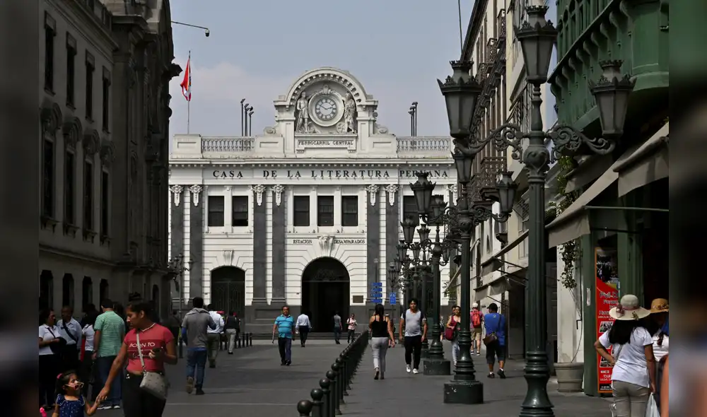 Casa de la Literatura Peruana. Foto: AFP.