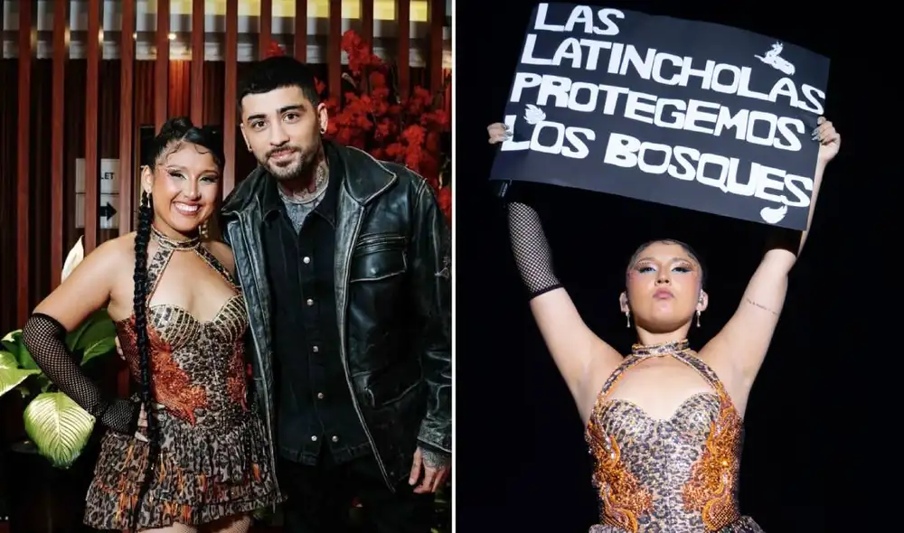 La cantante Milena Warthon fue telonera del concierto de Zayn Malik en Lima.