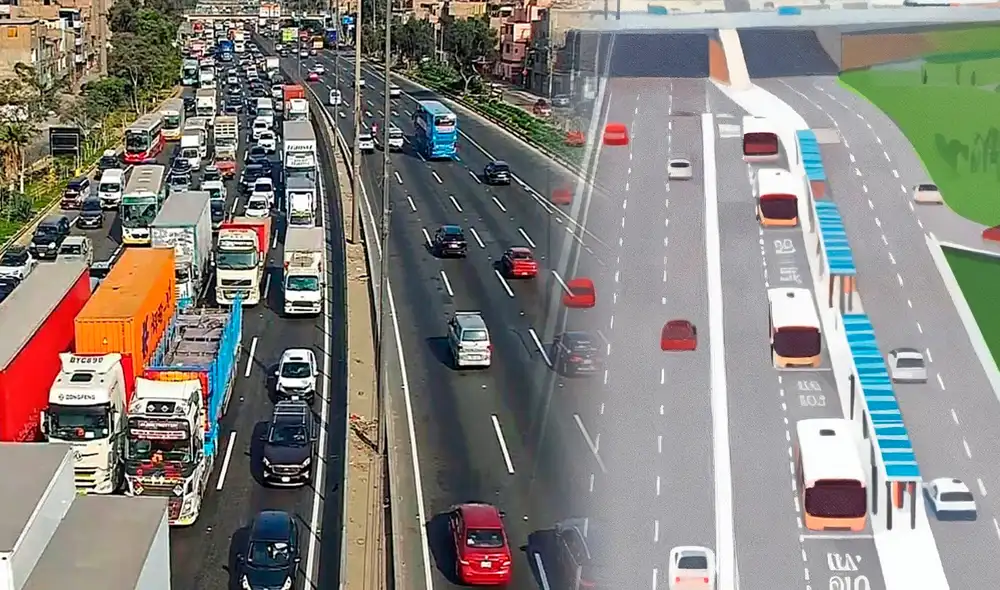 Lima Expresa espera aprobación de sus proyectos para descongestionar la Vía Evitamiento.