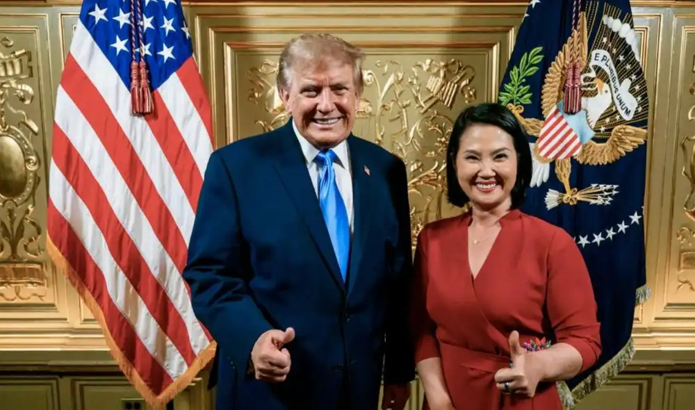 Keiko Fujimori sostuvo reunión con Donald Trump | Foto: X. Keiko Fujimori sostuvo reunión con Donald Trump | Foto: X.
