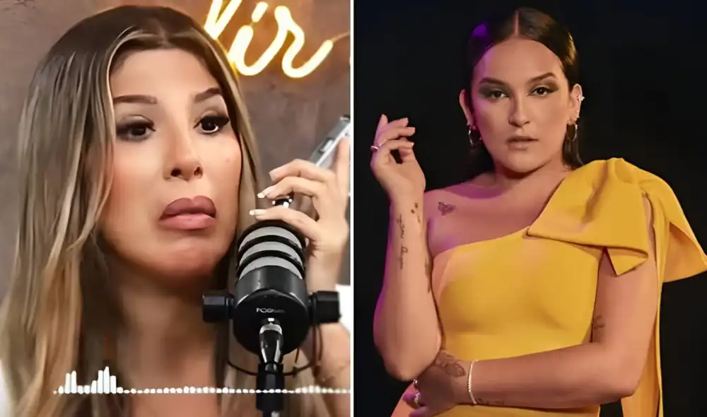 Daniela Darcourt se conectó por llamada al podcast '¿Qué puede salir mal?', donde Yahaira Plasencia se encontraba como invitada.