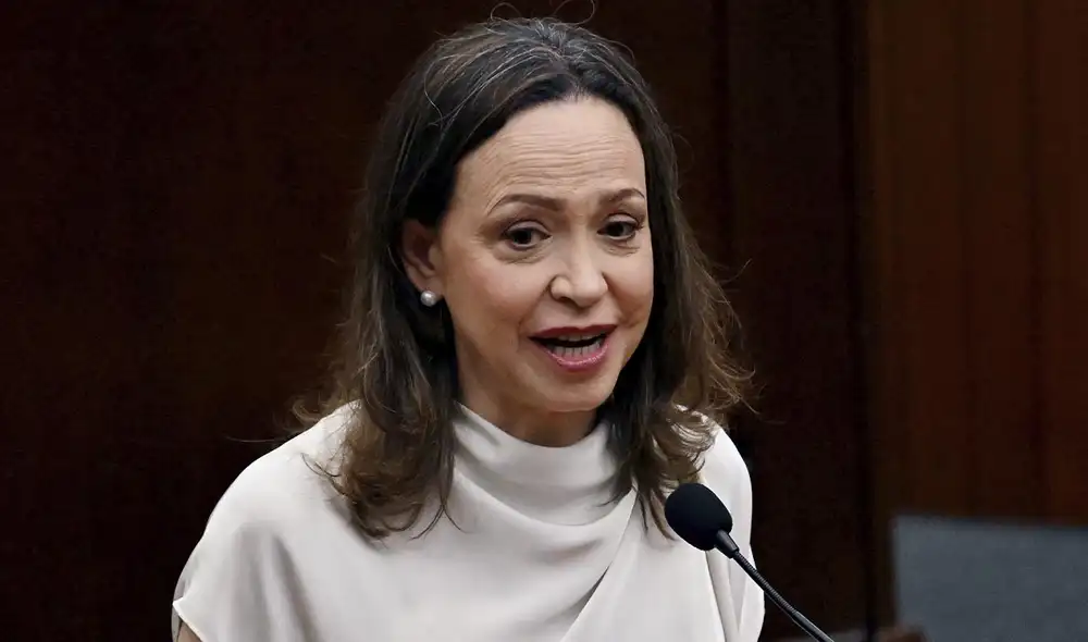 María Corina Machado denunció su exclusión de las negociaciones en Caracas y planea volver a Venezuela para movilizar a sus seguidores ante futuras elecciones María Corina Machado denunció su exclusión de las negociaciones en Caracas y planea volver a Venezuela para movilizar a sus seguidores ante futuras elecciones