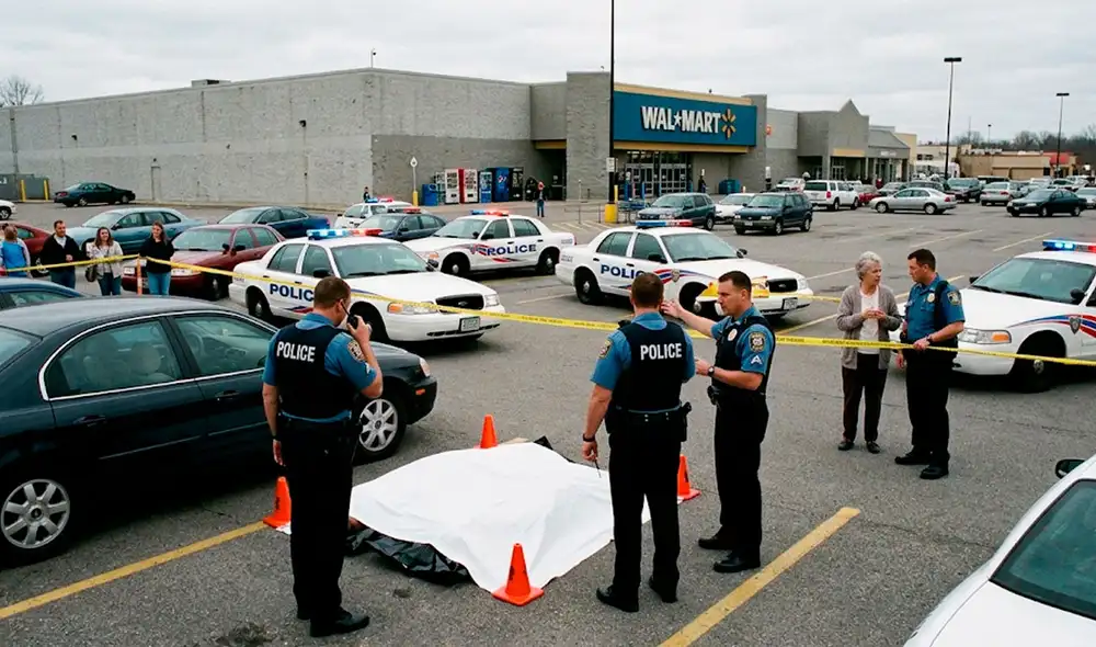 Hombre de 81 años fallece durante un tiroteo originado en el estacionamiento de un Walmart.