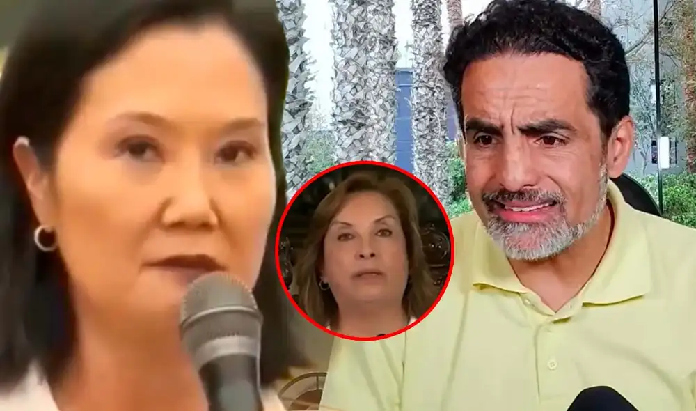 Fernando Llanos alzó su voz de protesta en contra del gobierno de Keiko Fujimori. Foto: Composición LR/Captura/'X' Fernando Llanos alzó su voz de protesta en contra del gobierno de Keiko Fujimori. Foto: Composición LR/Captura/'X'