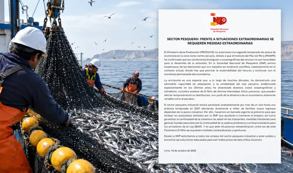 La decisión de Produce deja al sector pesquero a la espera de nuevas condiciones biológicas para retomar la captura de anchoveta.