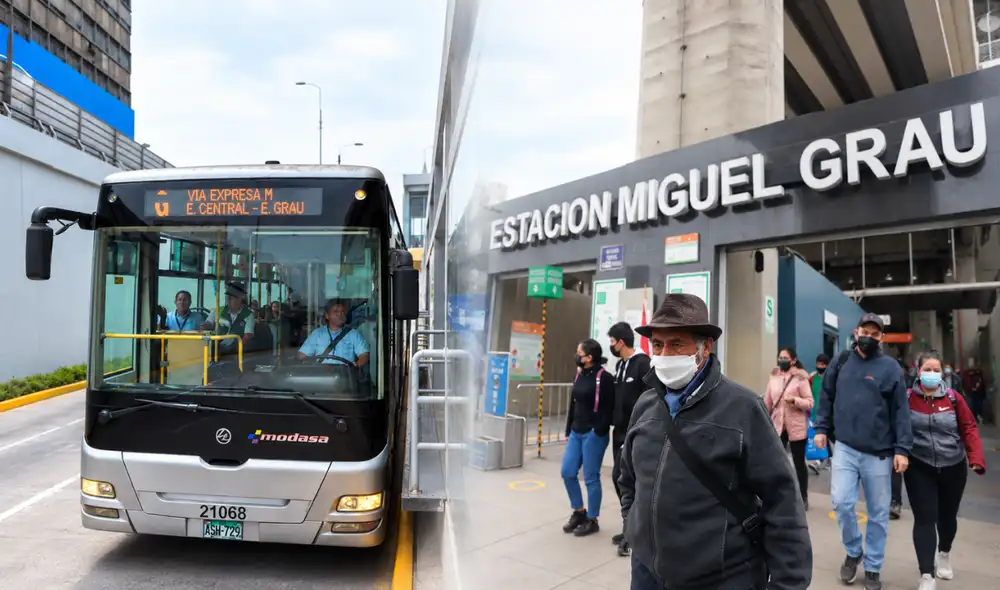 Conexión entre Metropolitano y estación Grau de la Línea 1 del Metro Conexión entre Metropolitano y estación Grau de la Línea 1 del Metro