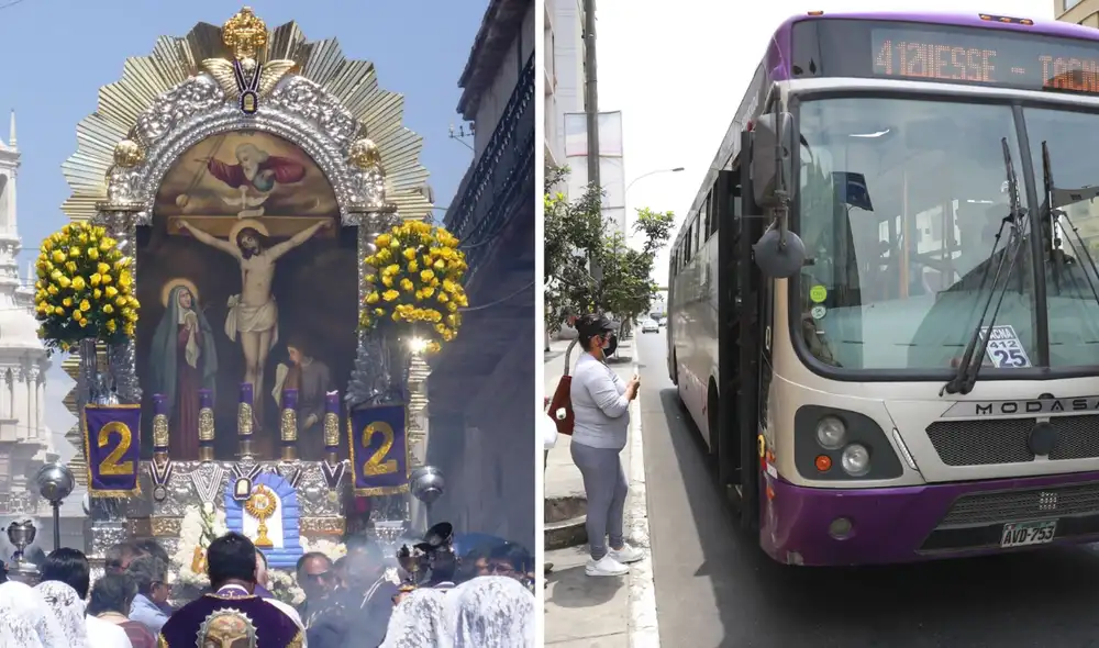 Desvíos por Señor de los Milagros este 19 de octubre Desvíos por Señor de los Milagros este 19 de octubre