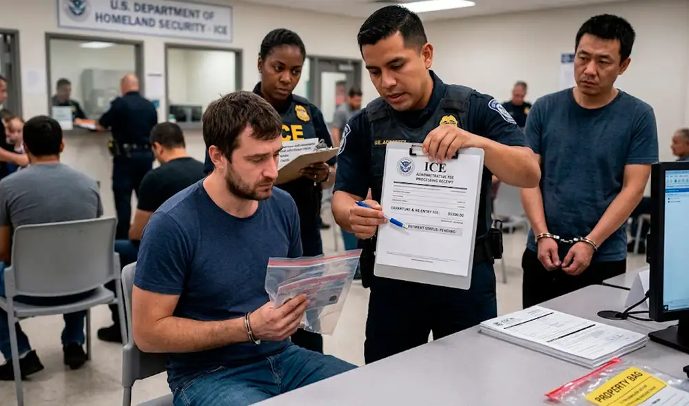 ICE cobrará más de $5,000 a indocumentados que sean detenidos en EE.UU. ICE cobrará más de $5,000 a indocumentados que sean detenidos en EE.UU.