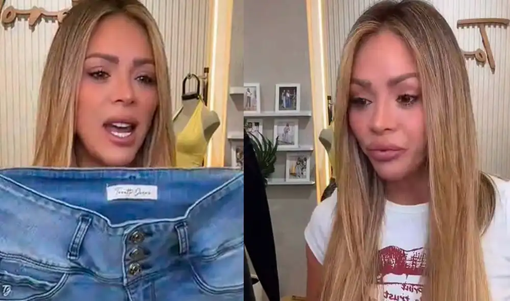 Sheyla Rojas enfrentó críticas por el precio de las prendas que vende. Foto: Composición LR/Captura/TikTok Sheyla Rojas enfrentó críticas por el precio de las prendas que vende. Foto: Composición LR/Captura/TikTok