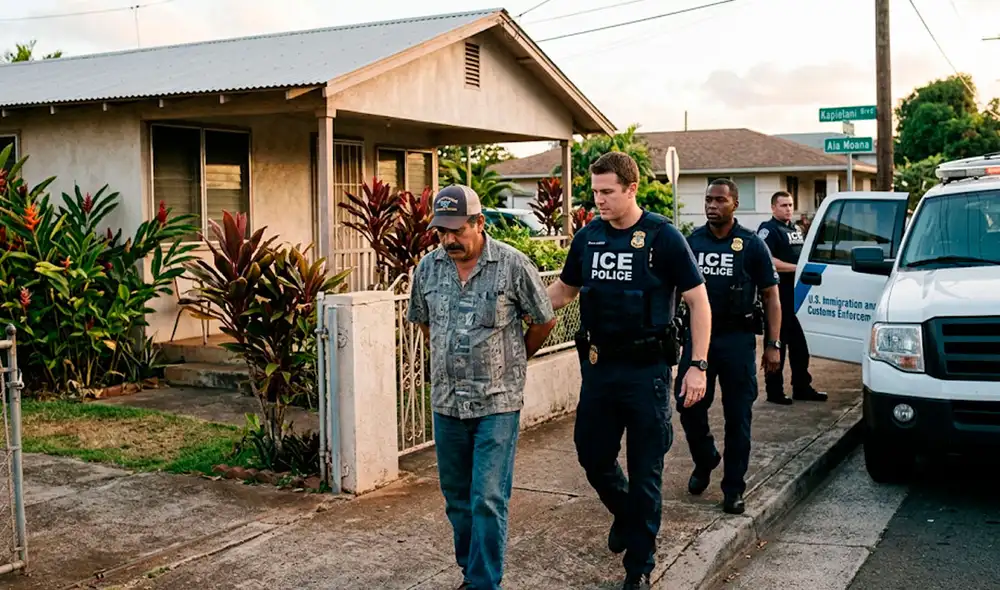 Agentes del ICE encontraron a inmigrante en Hawái debido a las remesas que enviaba. Agentes del ICE encontraron a inmigrante en Hawái debido a las remesas que enviaba.