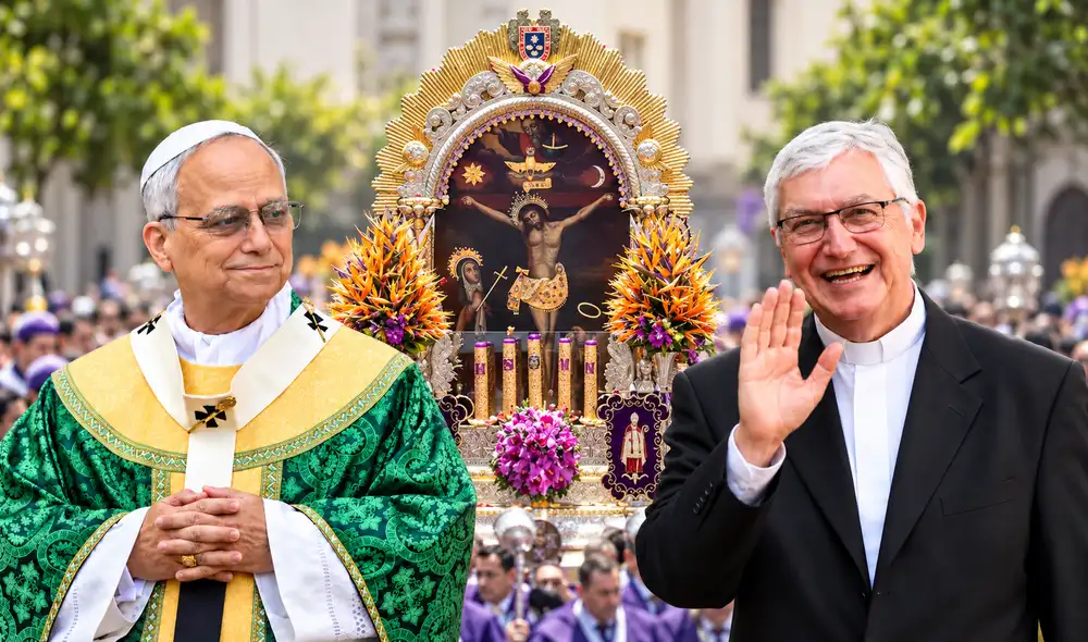 El papa León XIV envió un mensaje de bendiciones a los fieles peruanos durante la festividad del Señor de los Milagros, celebrada el 18 de octubre de 2026 en Lima.