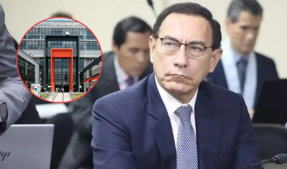 Martín Vizcarra fue trasladado a cuidados intensivos | Composicion: LR. Martín Vizcarra fue trasladado a cuidados intensivos | Composicion: LR.