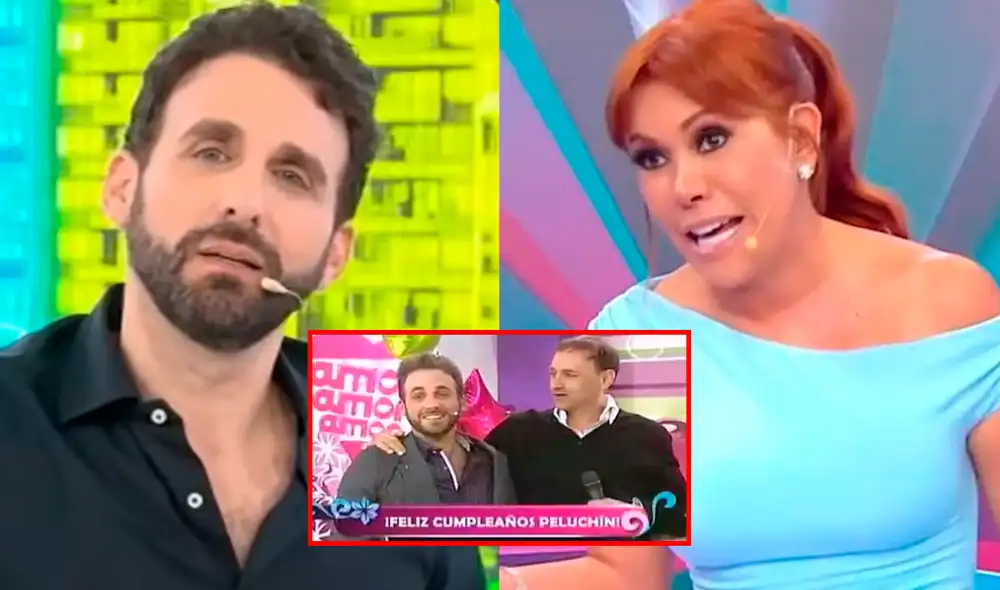 Magaly Medina reveló que hermano de Peluchín la buscó para "destruirlo". Foto: Composición LR/Captura/YouTube