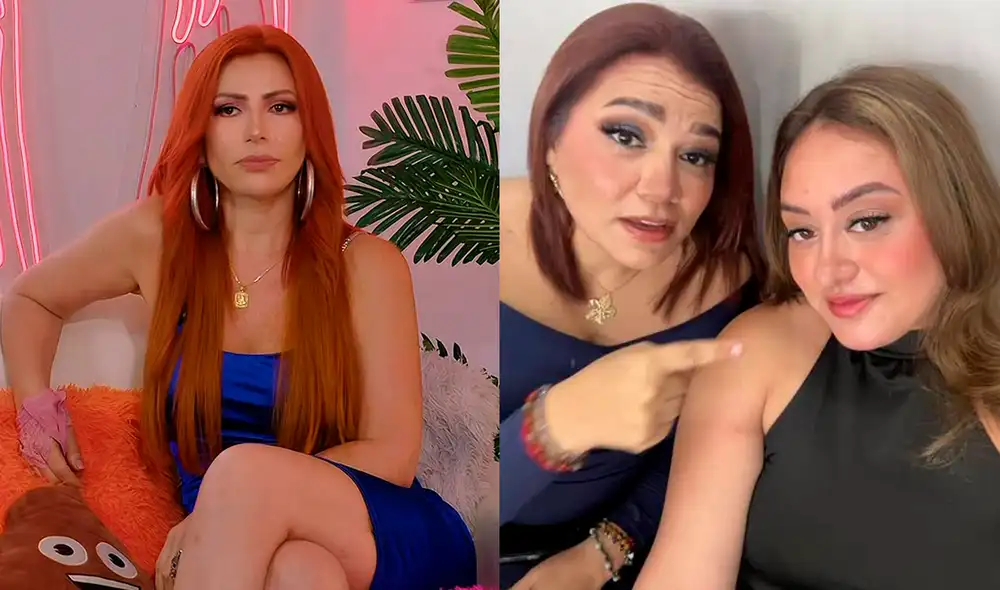 Milena Zárate arremete contra Monserrat Seminario y Heydi Amado. Composición LR. Instagram