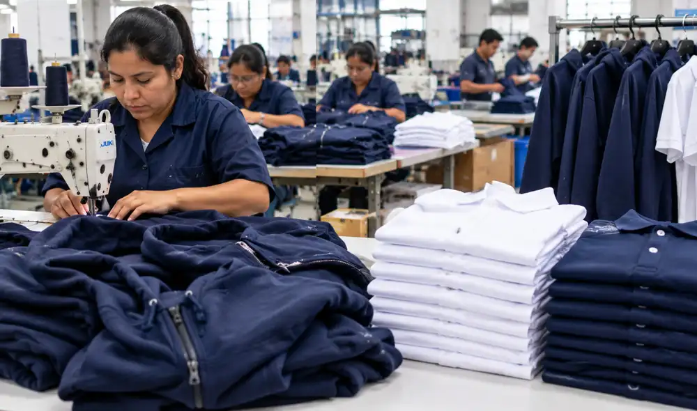 El emporio textil mantiene existencias de polar, franela, algodón y otros tejidos destinados a la campaña de invierno, que podrían emplearse para elaborar buzos y otras prendas. El emporio textil mantiene existencias de polar, franela, algodón y otros tejidos destinados a la campaña de invierno, que podrían emplearse para elaborar buzos y otras prendas.