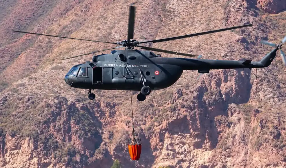 Leyenda para la foto que vas a poner: El Ministerio de Defensa señaló que la compra del sistema de helibaldes para los helicópteros de la FAP se hará de forma directa y rápida. Foto: Difusión Leyenda para la foto que vas a poner: El Ministerio de Defensa señaló que la compra del sistema de helibaldes para los helicópteros de la FAP se hará de forma directa y rápida. Foto: Difusión
