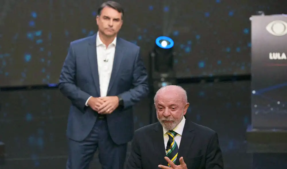 La campaña de Lula, que aspira a un cuarto mandato, denuncia manipulaciones de Meta para beneficiar a Bolsonaro. Foto: AFP.