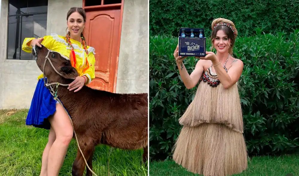 La modelo Ducelia Echevarría radica actualmente en Pozuzo, su tierra natal, junto a sus animales y chacras. Foto: Composición LR/Instagram. La modelo Ducelia Echevarría radica actualmente en Pozuzo, su tierra natal, junto a sus animales y chacras. Foto: Composición LR/Instagram.
