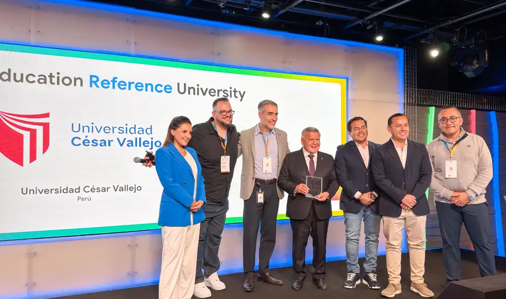 Google reconoce a la Universidad César Vallejo (UCV) como la primera Gemini Reference University del Perú. Foto: difusión. Google reconoce a la Universidad César Vallejo (UCV) como la primera Gemini Reference University del Perú. Foto: difusión.