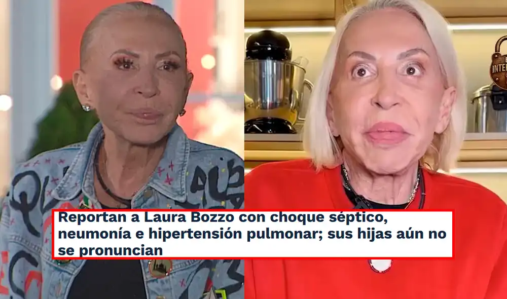 Laura Bozzo se encuentra delicada de salud. Foto: Composición LR/Captura/YouTube