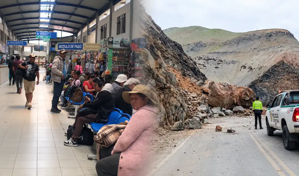 Transportistas de carga pesada en Arequipa evalúan bloquear vías de la Panamericana Sur por peligro mortal de caída de rocas