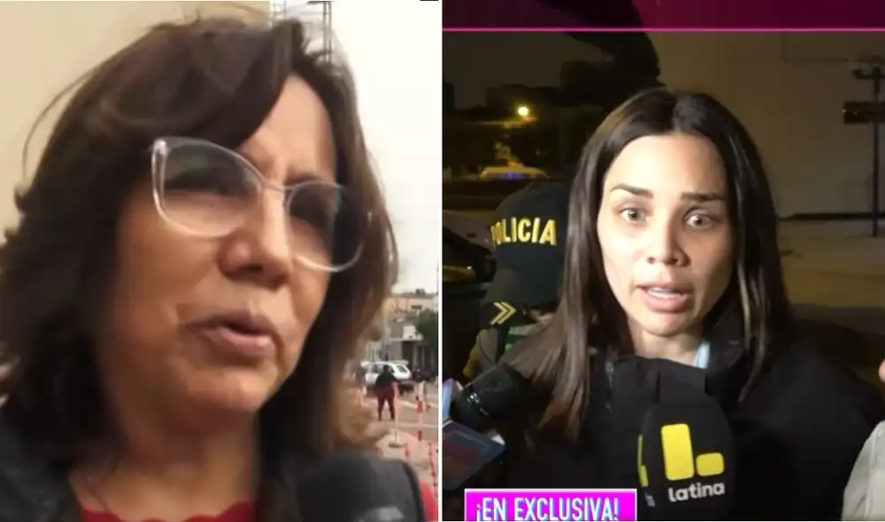 Dora Pilares es la madre de Andrea San Martín. Foto: Composición LR/Instagram/Willax.
