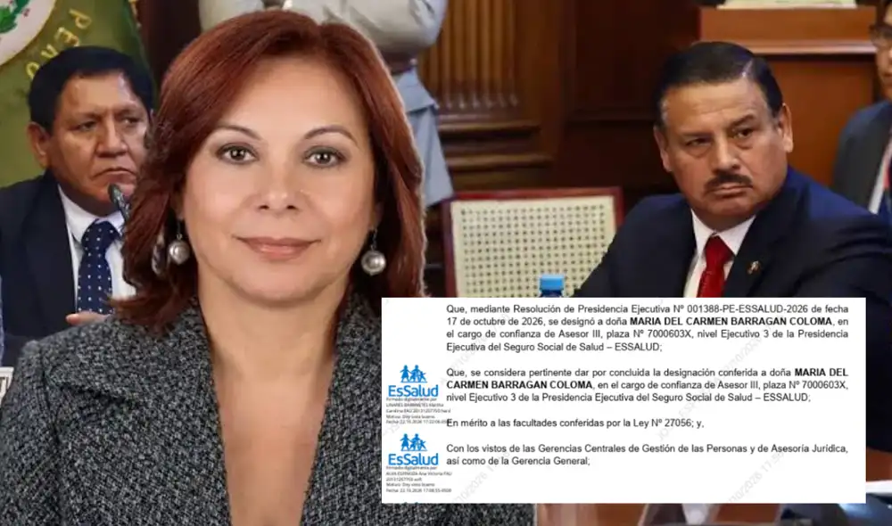 María del Carmen Barragán fue apartada del cargo a una semana de ser nombrada. Foto: composición LR
