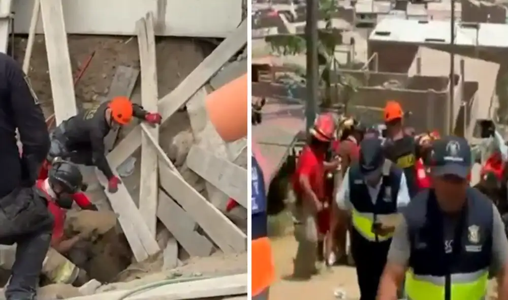 Trabajador quedó sepultado por derrumbe de vivienda Trabajador quedó sepultado por derrumbe de vivienda