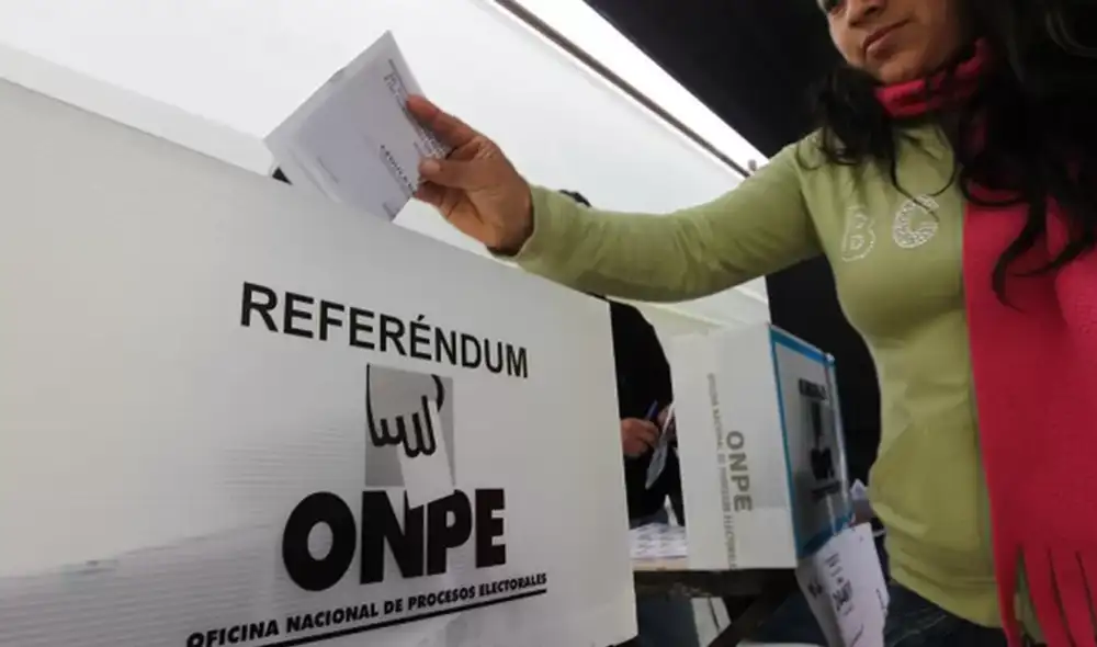 Proyecto de ley promovido por Ahora Nación busca volver a la figura de referéndum. Foto: difusión Proyecto de ley promovido por Ahora Nación busca volver a la figura de referéndum. Foto: difusión