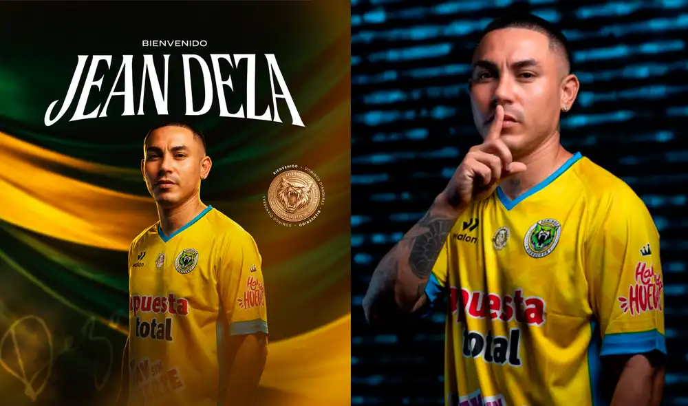 Jean Deza es el nuevo fichaje del Domingo Dianderas. Composición LR. Instagram
