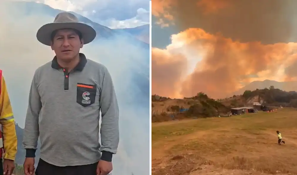 El alcalde de Curahuasi solicitó la intervención urgente del Estado para controlar la reactivación del incendio forestal