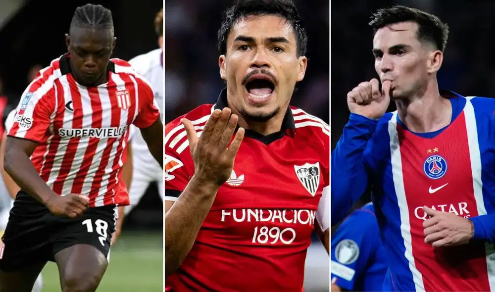 Estudiantes de La Plata, Sevilla y PSG juegan hoy en sus respectivos campeonatos. Foto: AFA/LaLiga/Ligue 1/composición LR Estudiantes de La Plata, Sevilla y PSG juegan hoy en sus respectivos campeonatos. Foto: AFA/LaLiga/Ligue 1/composición LR