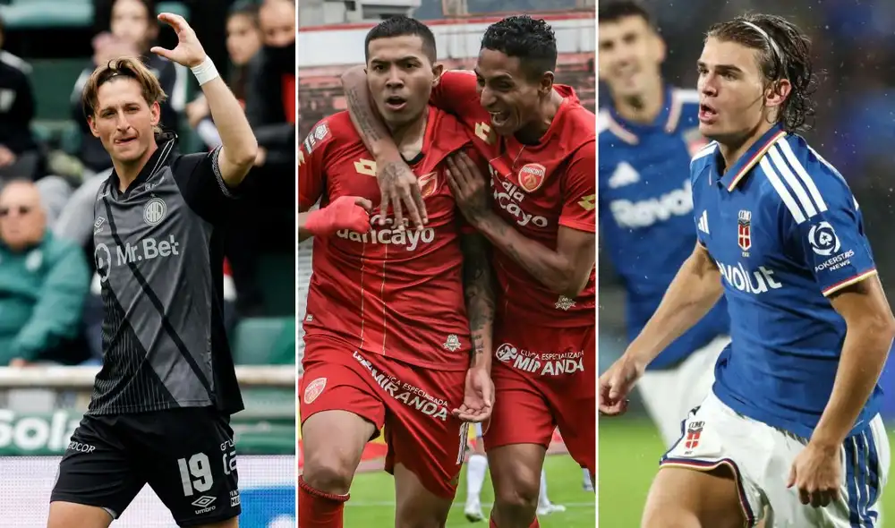 Argentinos Juniors, Sport Huancayo y Como juegan hoy en sus respectivos campeonatos. Foto: AFA/Liga 1/Serie A/composición LR