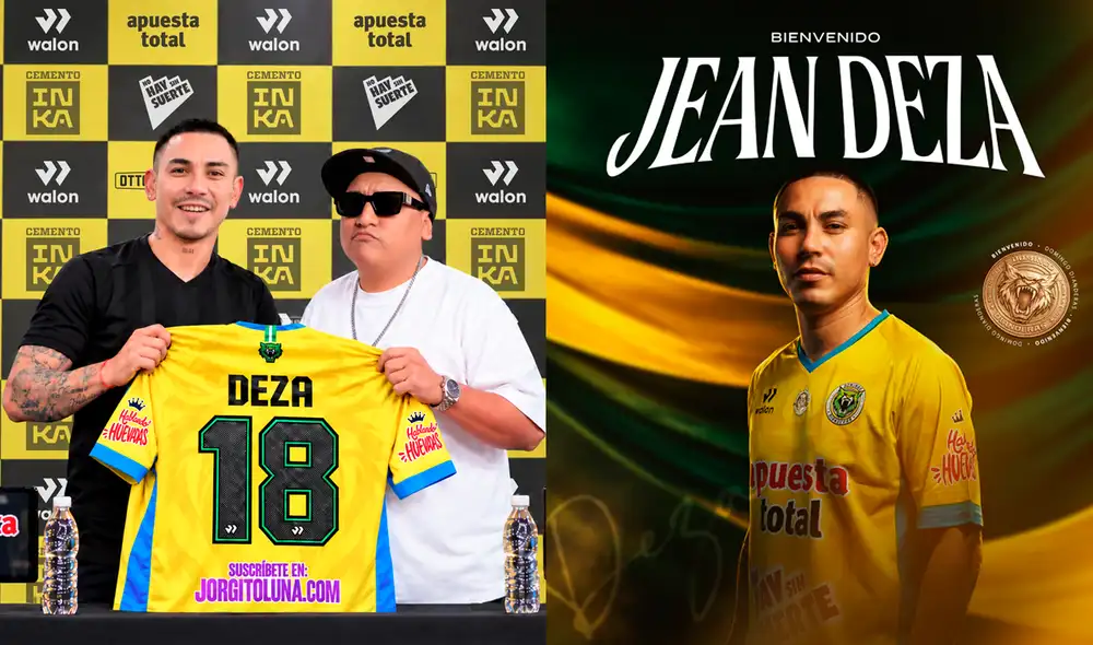 Jorge Luna defiende el fichaje de Jean Deza en el Domingo Dianderas. Composición LR. Instagram Jorge Luna defiende el fichaje de Jean Deza en el Domingo Dianderas. Composición LR. Instagram