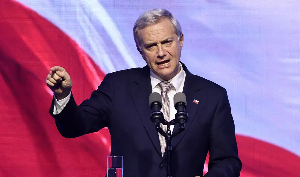 Kast asegura la suspensión de nuevas rebajas de condena y la revisión de casos previos. Foto: AFP. Kast asegura la suspensión de nuevas rebajas de condena y la revisión de casos previos. Foto: AFP.