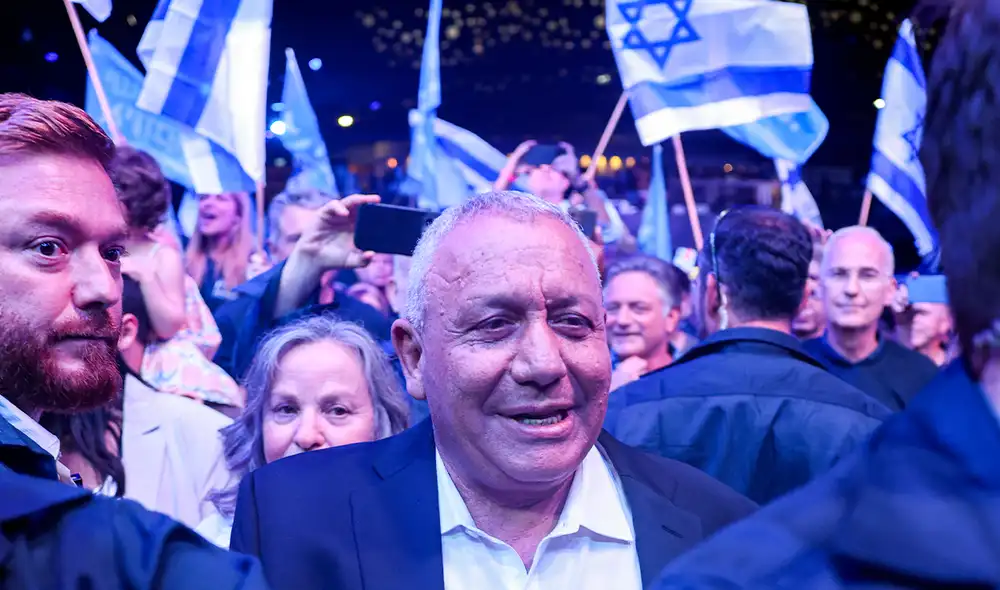 Gadi Eisenkot, exjefe del Estado Mayor, ha cambiado las expectativas de la contienda. Foto: AFP. Gadi Eisenkot, exjefe del Estado Mayor, ha cambiado las expectativas de la contienda. Foto: AFP.