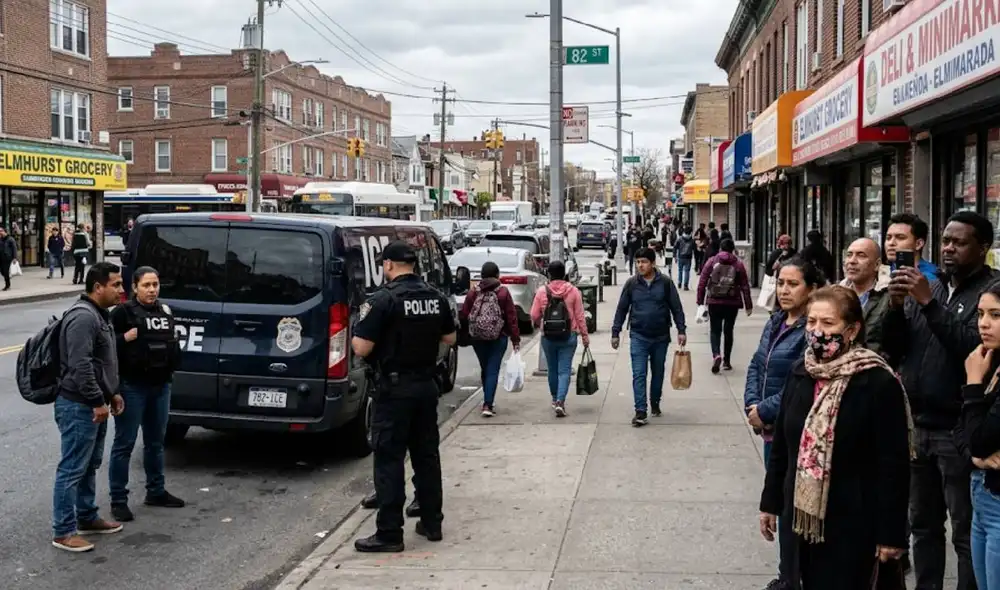 Vecinos denuncian que ICE realizó un operativo por más de 10 horas.