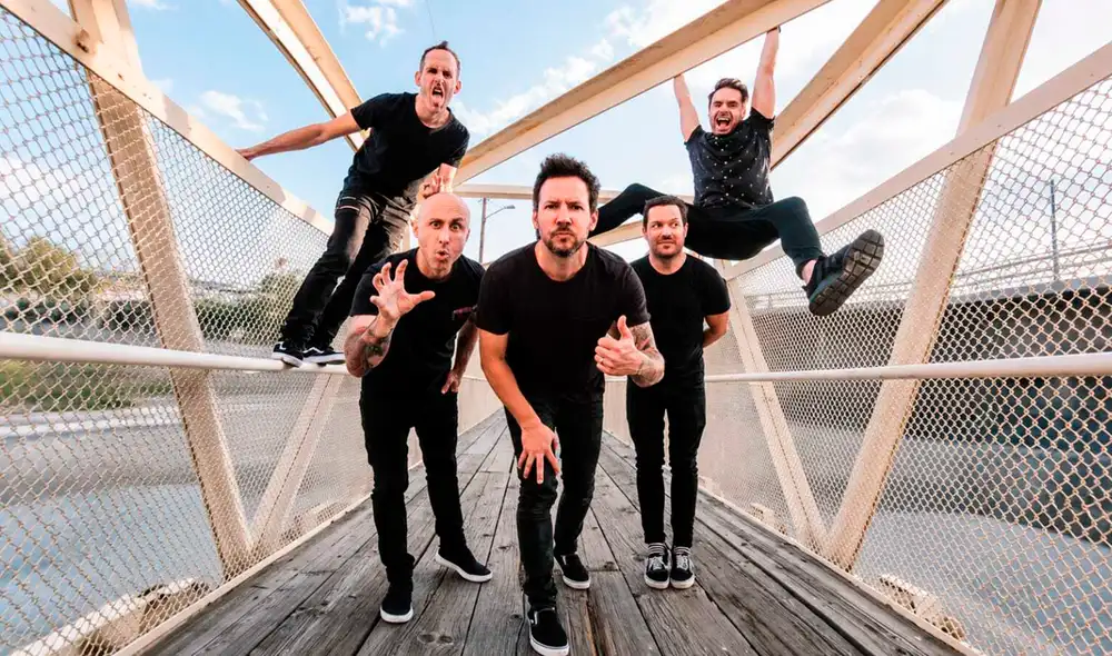 Simple Plan regresa a Perú tras 10 años de su último concierto. Composición LR. Instagram. Simple Plan regresa a Perú tras 10 años de su último concierto. Composición LR. Instagram.