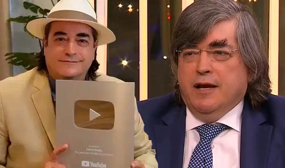 Jaime Bayly utiliza su canal de YouTube para hablar sobre la coyuntura política. Foto: Composición LR/Captura/Instagram Jaime Bayly utiliza su canal de YouTube para hablar sobre la coyuntura política. Foto: Composición LR/Captura/Instagram