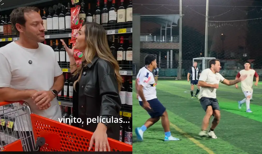 Ethel Pozo, emocionada por preparar una cena especial, se enfrenta a la negativa de su esposo, quien prioriza su tiempo en la cancha. Fotos: captura/Youtube