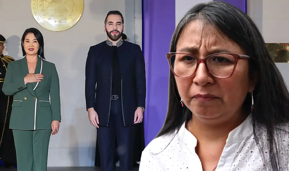 Ruth Luque votó en contra del viaje de Keiko Fujimori a El Salvador, donde se reunió con Nayib Bukele el 29 de octubre. Ruth Luque votó en contra del viaje de Keiko Fujimori a El Salvador, donde se reunió con Nayib Bukele el 29 de octubre.