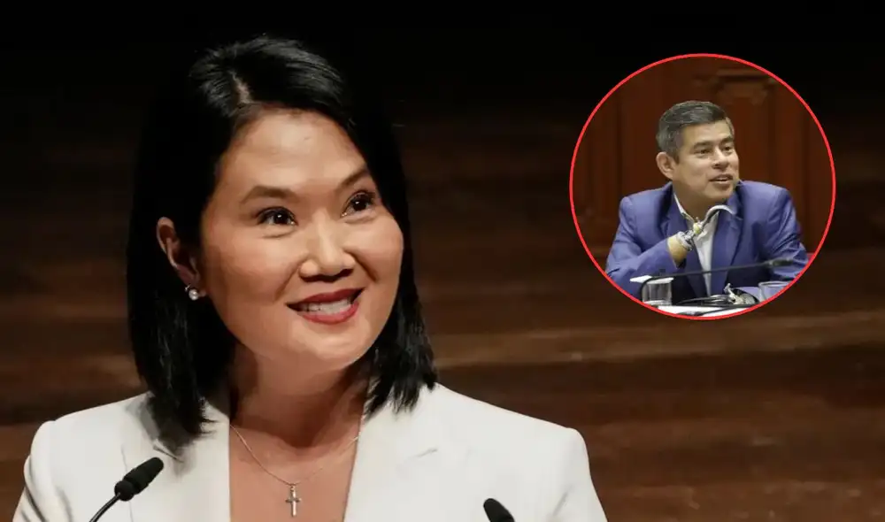 Keiko Fujimori habló sobre las versiones que señalan que Galarreta estaría fuera de la PCM | Composición: LR. Keiko Fujimori habló sobre las versiones que señalan que Galarreta estaría fuera de la PCM | Composición: LR.