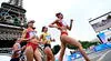 Kimberly García y César Rodríguez quedaron a 18 segundos del podio en Relevo Mixto de París 2024