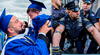 Joven recién graduado fue perseguido por la Policía de Nueva York por llevar a su bebé a la ceremonia: no logró recibir su diploma