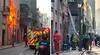 Incendio consume restaurante en Cercado de Lima: cinco unidades de bomberos combaten el siniestro