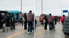 Combi de Huaycán ingresa al nuevo aeropuerto Jorge Chávez y usuarios bromean: “Más barato que el taxi”